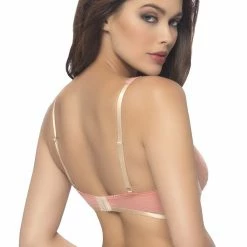 Oh La La Cheri Lingerie Michella Unlined Wavy Mesh Bra