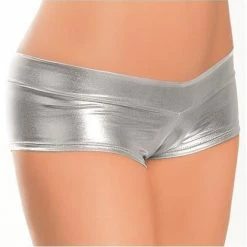 Escante Mix & Match Metallic Booty Shorts