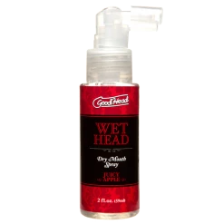 Doc Johnson GoodHead Wet Head Dry Mouth Spray Lubricants, Arousal Creams, Desensitizers, & Balms