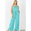 Zenana Premium Comfy Jumpsuit Plus Size Apparel