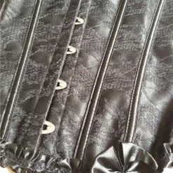 Vacodo Satin & Paisley Print Corset