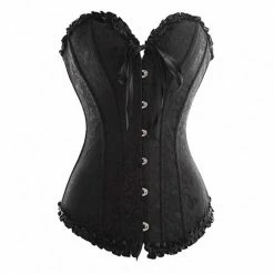 Vacodo Lingerie Strapless Bridal Patterned Corset