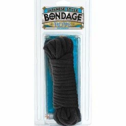 Doc Johnson Japanese Black Bondage Rope Restraints, Clamps, Bondage, & Fetish Kits