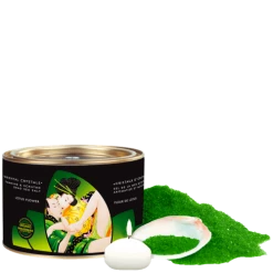 Shunga Bath & Massage Oriental Dead Sea Salt Crystals, Organic Lotus