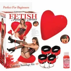 Pipedream Products Restraints, Clamps, Bondage, & Fetish Kits Fetish Fantasy Lover's Bondage Kit