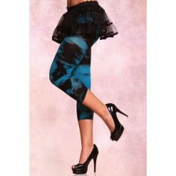 Lovely Day Tie Dye Calf Leggings Hosiery