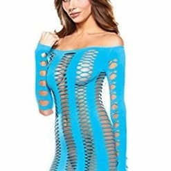 Fantasy Lingerie Cutout Tube Dress With Sleeves