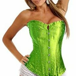 Daisy Corsets Sparkle Stone Corset With Lace Up Back Lingerie