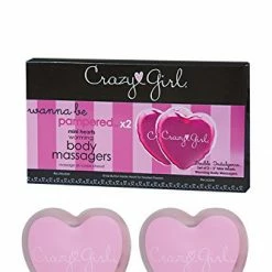 Classic Erotica Crazy Girl Wanna Be Pampered Mini Warming Body Massagers- Set Of 2
