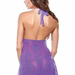 Fantasy Lingerie Stretch Lace Chemise & G-string