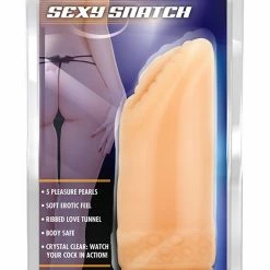 Blush Novelties Rings, Beads, Plugs, & Kegel (Ben Wa Balls) M For Men - Sexy Snatch - Natural