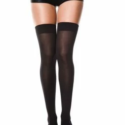 Music Legs Opaque Thigh High
