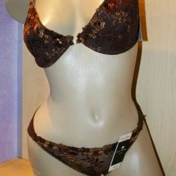 Lingerie Carrie Amber Embroidered Bra Set