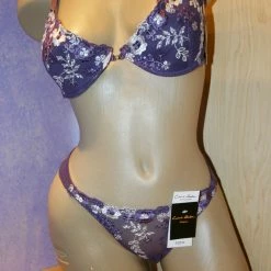 Lingerie Carrie Amber Embroidered Bra Set