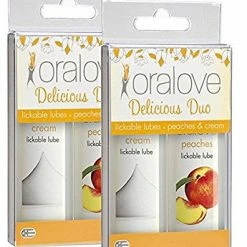 Doc Johnson Oralove Dynamic Duo Lickable Lubes Adult Games, Bachelorette Party Favors, & Accessories