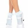 Music Legs Hosiery Lace Ruffle Opaque Anklet