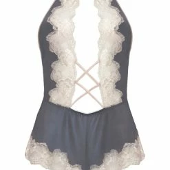 Oh La La Cheri Nathalia Lace Romper Lingerie