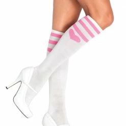 Leg Avenue Sweetheart Athletic Knee Socks Hosiery