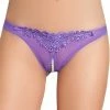 Oh La La Cheri Plus Size Venise Lace And Pearl Crotchless Thong