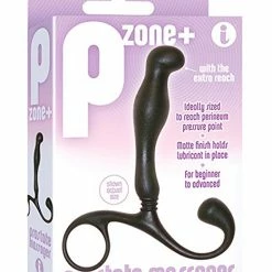 Icon The 9's Clasic Black P Zone Prostate Massager Vibrators, Wands, Massagers, Bullets & Eggs