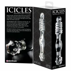 Pipedream Products Vibrators, Wands, Massagers, Bullets & Eggs Icicles No 11 Glass Wand