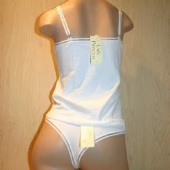 Lady Priincess Lady Princess Cotton Cami And Thong Set Lingerie