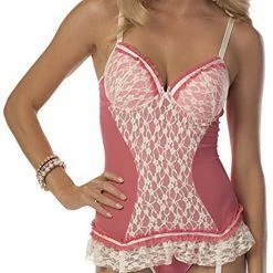 Escante Sun Kissed Coral Bustier Set