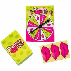 Ball & Chain Adult Games, Bachelorette Party Favors, & Accessories Bride To Be Pucker Up