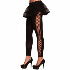 Lovely Day Open Side Patterned Leggings