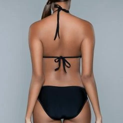 Swimwear BeWicked Backless Strappy 1970 Violet Swimsuit