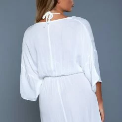 BeWicked Thalia Beach Dress White Swimwear