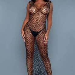 Body Stockings BeWicked A Little Lovin' Dress Black