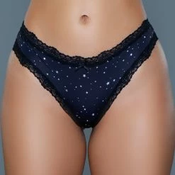BeWicked Low Rise Jersey Jade Thong 3 Pack Panties