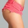 BeWIcked BWJ3HP Baby Got Back Booty Shorts - Hot Pink Apparel