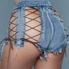 BeWicked Strappy Keep Me Tied Up Shorts Apparel
