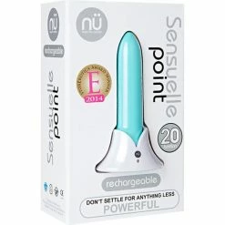 Vibrators, Wands, Massagers, Bullets & Eggs NU Sensuelle Point Rechargeable Bullet