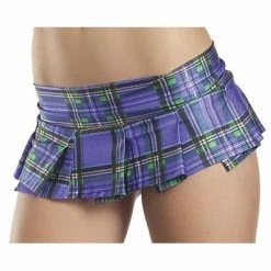 Be Wicked! Schoolgirl Plaid Pleated Skirt Costumes