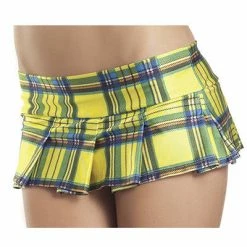 Be Wicked! Schoolgirl Plaid Pleated Skirt Costumes