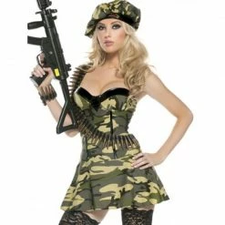 Be Wicked! Costumes Seductive Soldier Military Costume