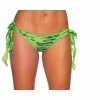 Bodyzone Apparel Zebra Print Tie Side Scrunch Butt Rio Bikini Bottom Mix & Match