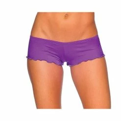 Bodyzone Apparel Scalloped Hem Micro Booty Shorts Mix & Match