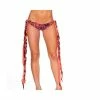 Bodyzone Apparel Floral Lace Print Ribbon Tie Booty Shorts Mix & Match