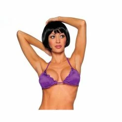 Bodyzone Apparel Ruffled Edge Triangle Bikini Top Mix & Match