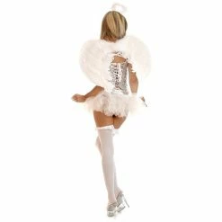 Daisy Corsets 4 Piece Glitter Angel Costume Costumes