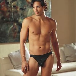 Dreamgirl Dreamguy Men's Jock With Stud Details