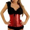 Daisy Corsets Sequin Underbust Corset With Lace Up Back
