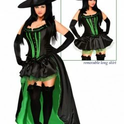 Daisy Corsets 5 Piece Wicked Witch Costume