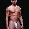 Baci Men's Striped Microfiber G String Mens: Clothing, Toys, Bath Products