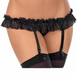 Escante Lace & Ruffles Garterbelt