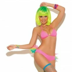 Elegant Moments Neon Nites Bra Top & Tutu Panty